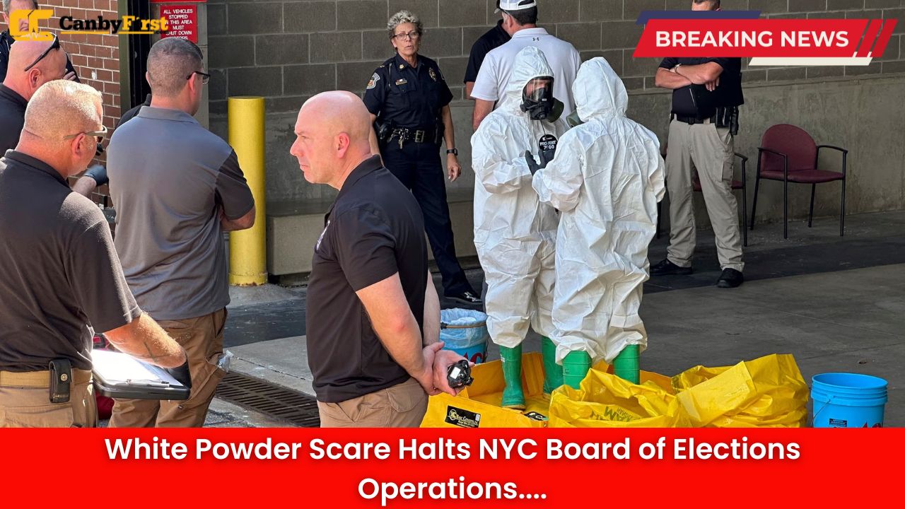 White Powder Scare Halts NYC Board of Elections Operations
