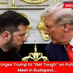Zelenskyy Urges Trump to “Get Tough” on Putin, Offers to Meet in Budapest