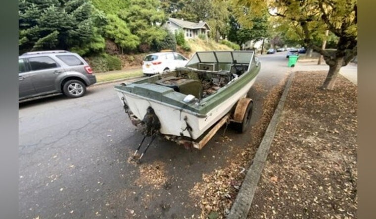 Portland Authorities Set Ultimatum for Removal of Abandoned Vessel with Expired Registration