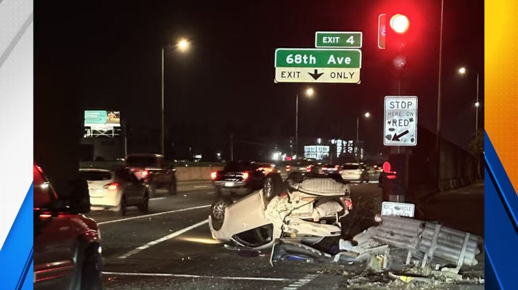 Alleged Hit-and-Run Crash Closes I-84 Onramp in Northeast Portland