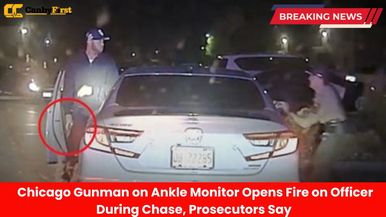 Chicago Gunman on Ankle Monitor Opens Fire on Officer During Chase, Prosecutors Say