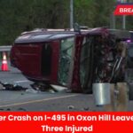Fatal Rollover Crash on I-495 in Oxon Hill Leaves One Dead, Three Injured