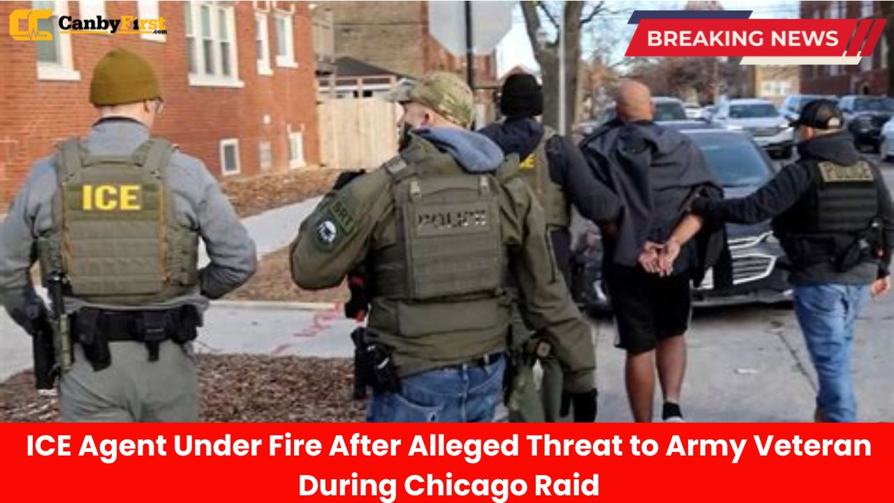 ICE Agent Under Fire After Alleged Threat to Army Veteran During Chicago Raid