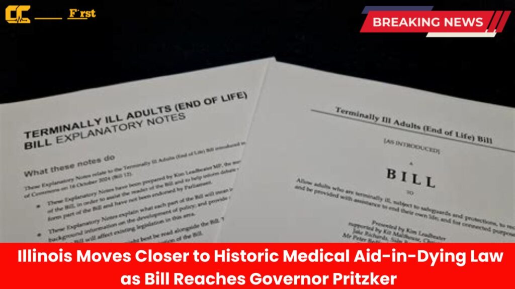 Illinois Moves Closer to Historic Medical Aid-in-Dying Law as Bill Reaches Governor Pritzker
