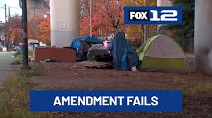 Portland City Council Divides Over Failed Proposal to Cut Funding for Homeless Camp Sweeps