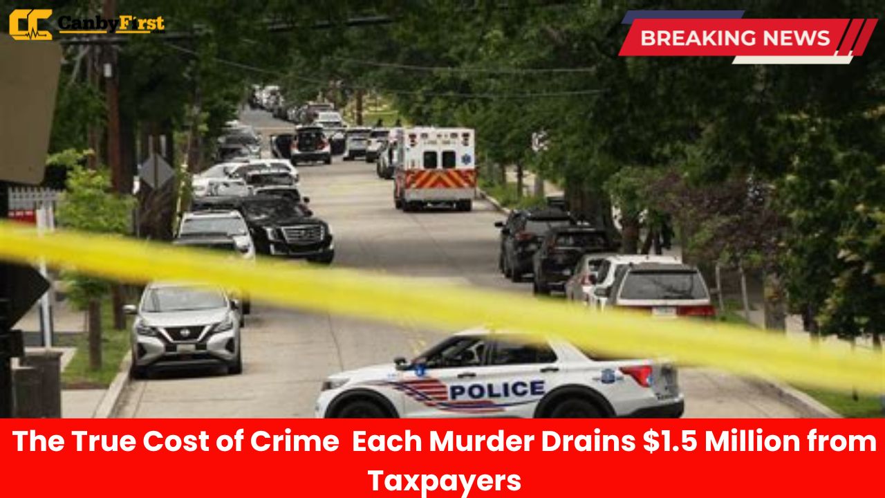 The True Cost of Crime Each Murder Drains $1.5 Million from Taxpayers